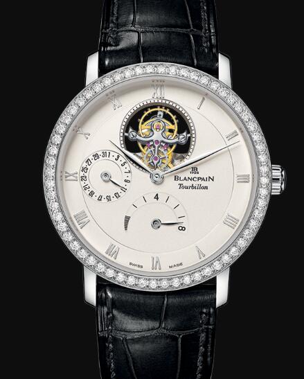 Review Blancpain Villeret Watch Review Tourbillon 8 Jours Replica Watch 6025 1942 55B